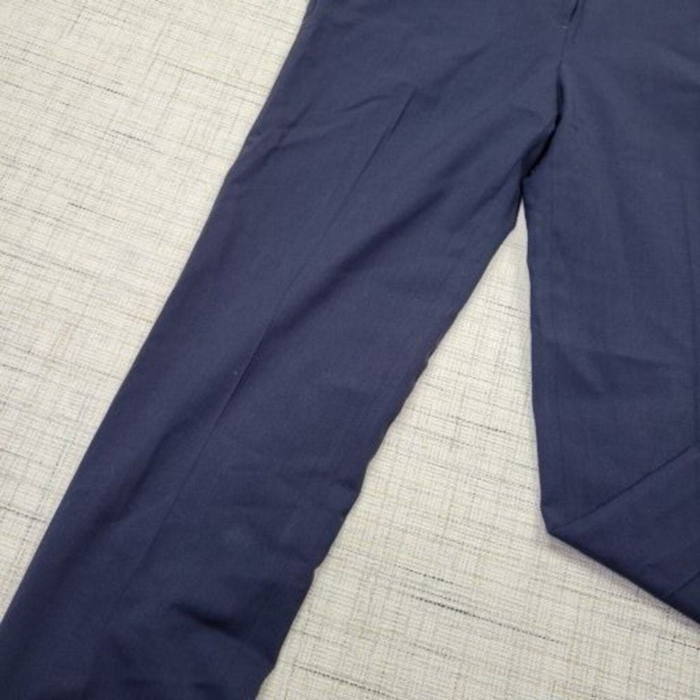 Theory Testra Classic Crop Pant In Sevona Stretch Wool Pants 0 - Picture 2 of 6